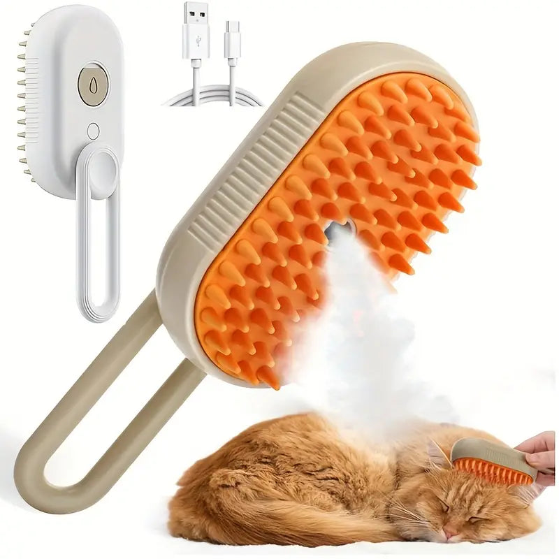 🎁 Cepillo vapor para mascota
